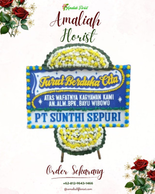 Papan Bunga Duka di Tanah Tinggi Barat